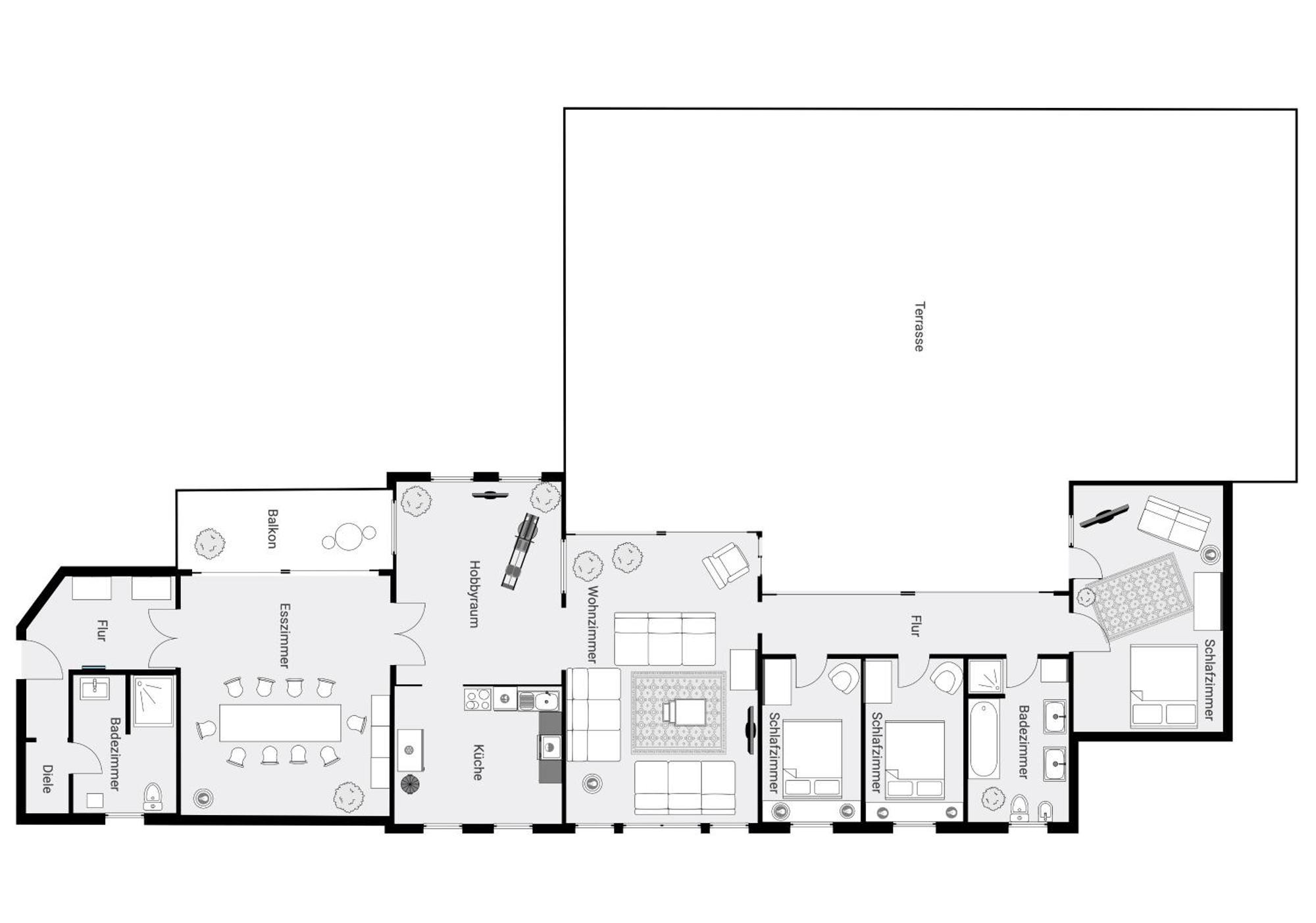 Luxurioese Penthaus Wohnung In Cuxhaven # Cosiness Company Exterior photo